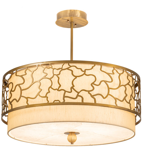 Meyda Tiffany Deserto Seco 190175 Chandelier Light - Brass Tint