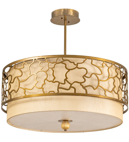 Meyda Tiffany Deserto Seco 190175 Chandelier Light - Brass Tint