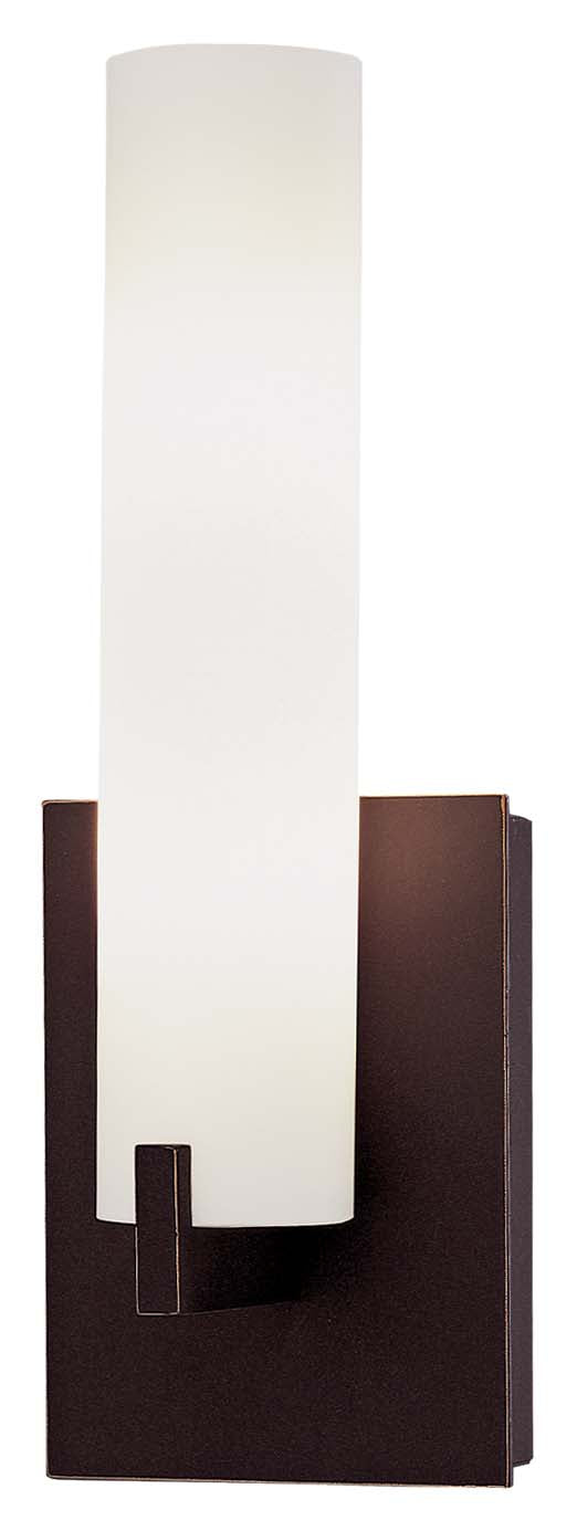 George Kovacs Tube P5040-37B Wall Light - Dark Restoration Bronze
