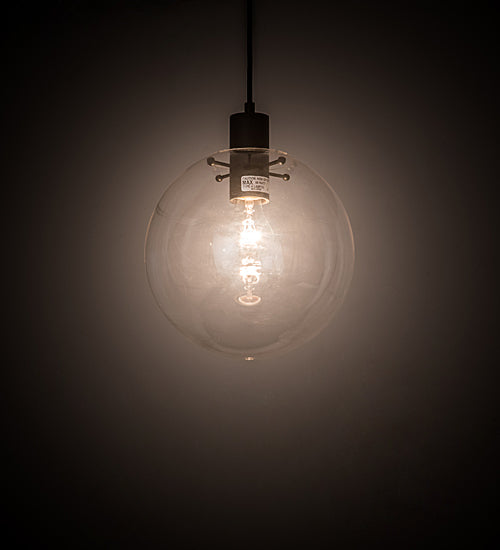 Meyda Tiffany Bola 190235 Pendant Light - Textured Black