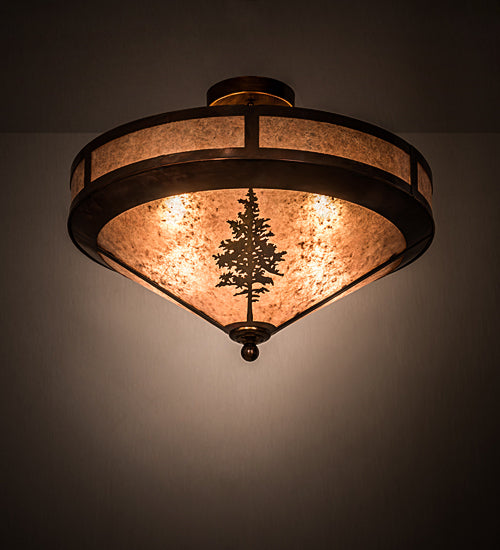 Meyda Tiffany Tamarack 190288 Ceiling Light - Copper