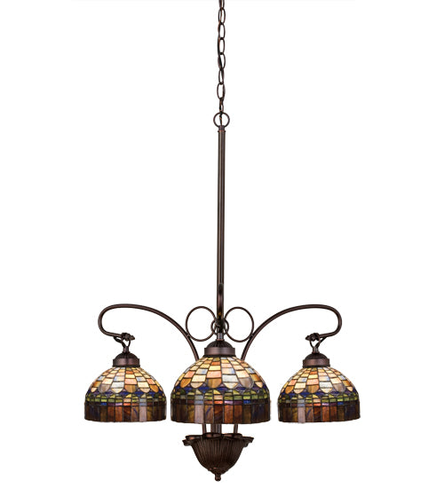 Meyda Tiffany Tiffany Candice 19037 Chandelier Light - Mahogany Bronze