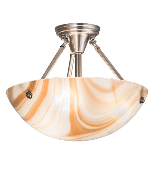 Meyda Tiffany Metro 190546 Ceiling Light - Brushed Nickel