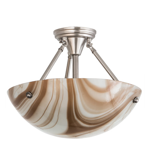 Meyda Tiffany Metro 190546 Ceiling Light - Brushed Nickel