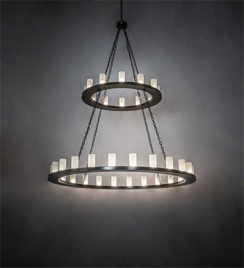 Meyda Tiffany Loxley 190595 Chandelier Light - Timeless Bronze