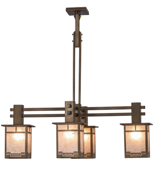 Meyda Tiffany Roylance 19060 Chandelier Light - Antique Copper
