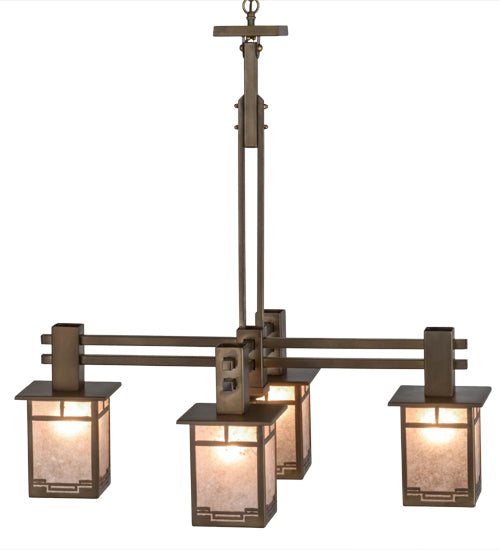 Meyda Tiffany Roylance 19060 Chandelier Light - Antique Copper