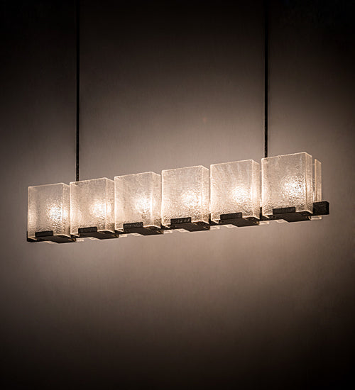 Meyda Tiffany Ice Cube 190616 Pendant Light - Custom, Chrome