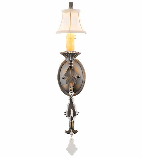 Meyda Tiffany Josephine 190625 Wall Light - French Bronzed