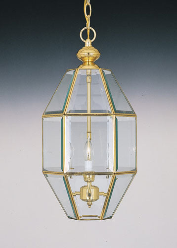 Forte Solid Brass AB 3033 Pendant Light - Solid Brass