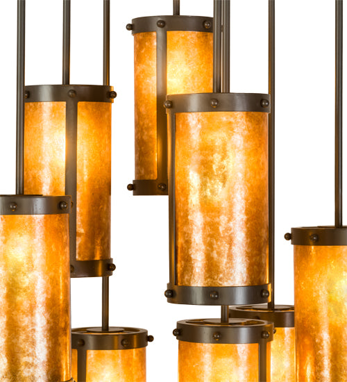 Meyda Tiffany Cartier 190704 Chandelier Light - Timeless Bronze