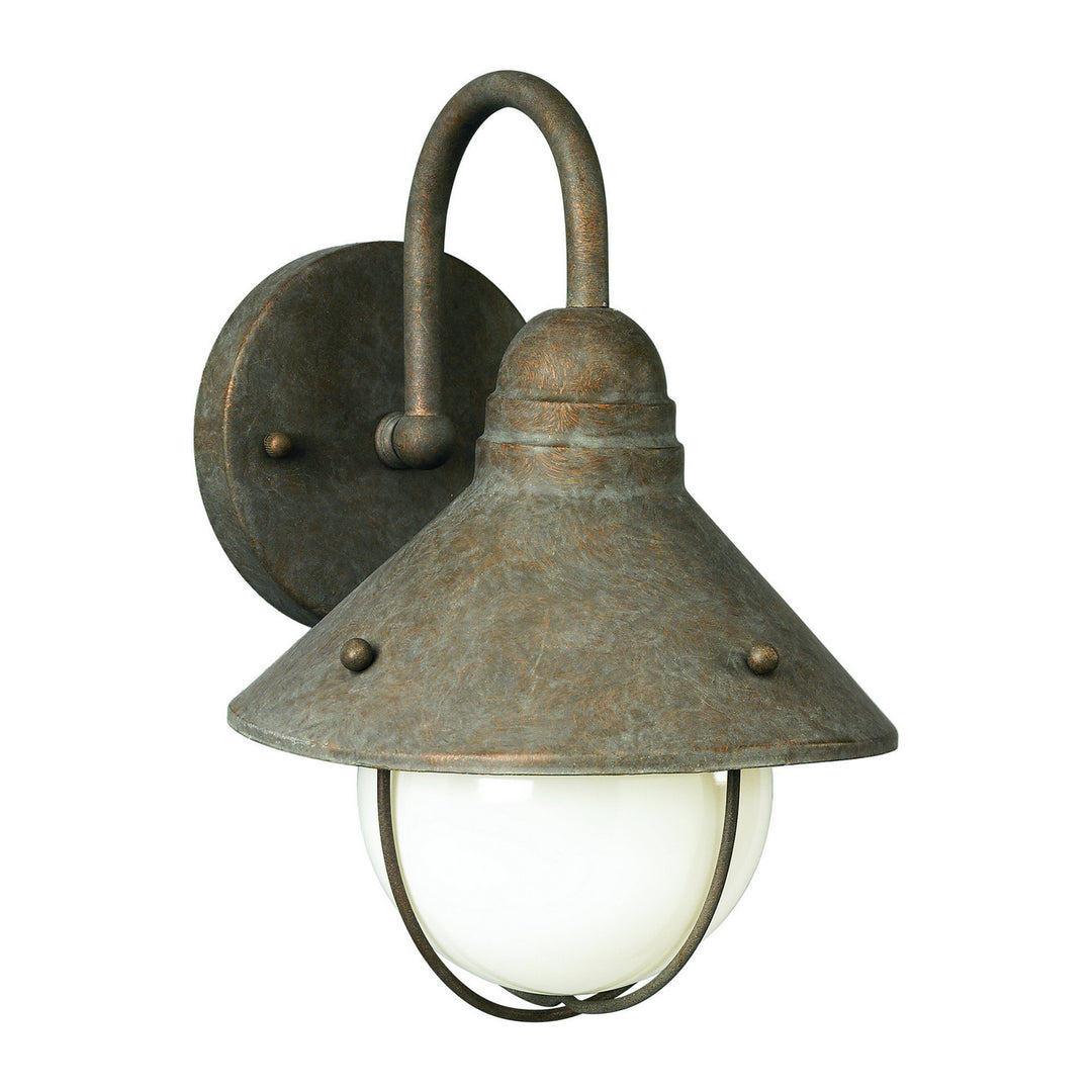 Forte Lighting 1041-01-09  One Light Outdoor Lantern Outdoor Bronze / Dark
