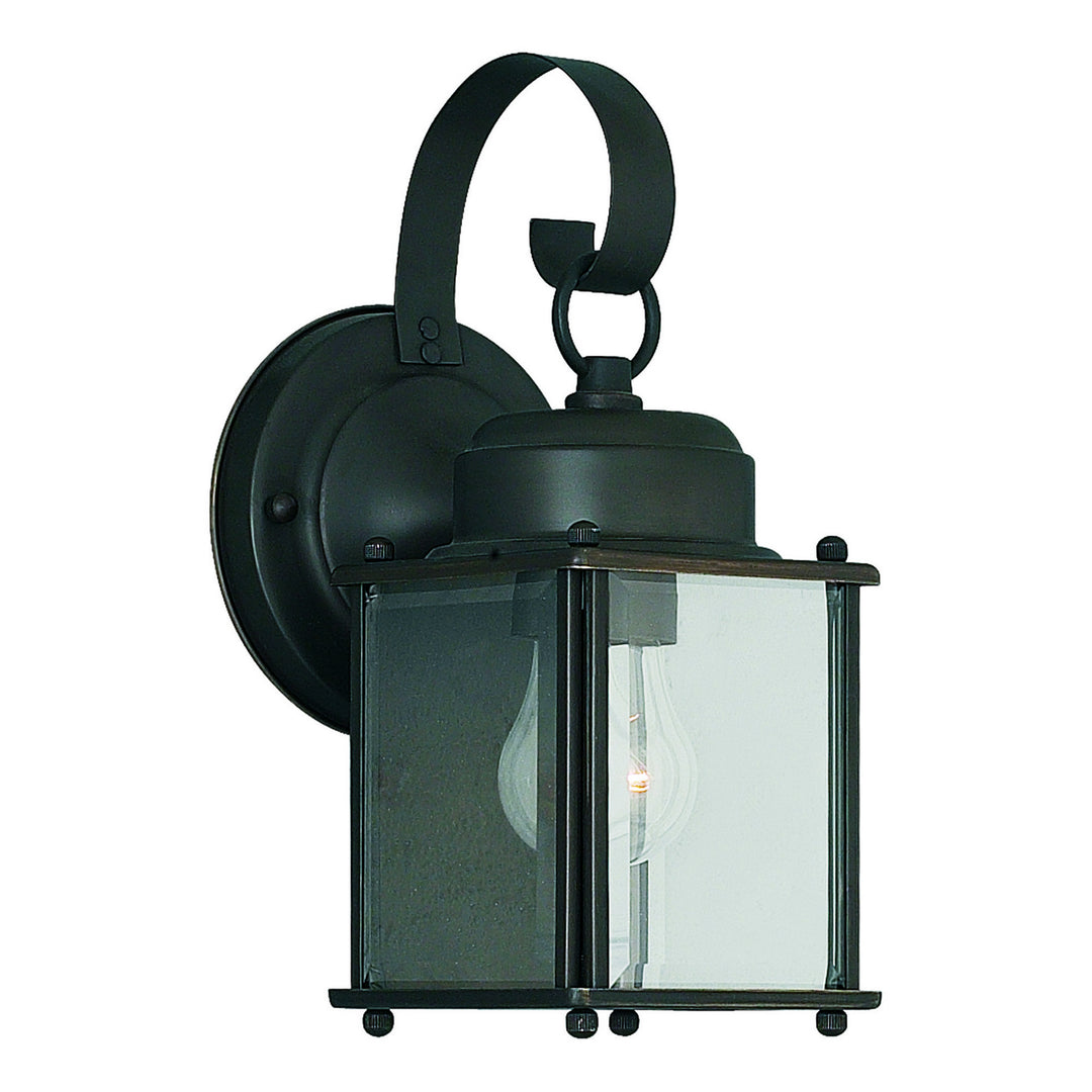 Forte Lighting 1047-01-14  One Light Outdoor Lantern Outdoor Bronze / Dark