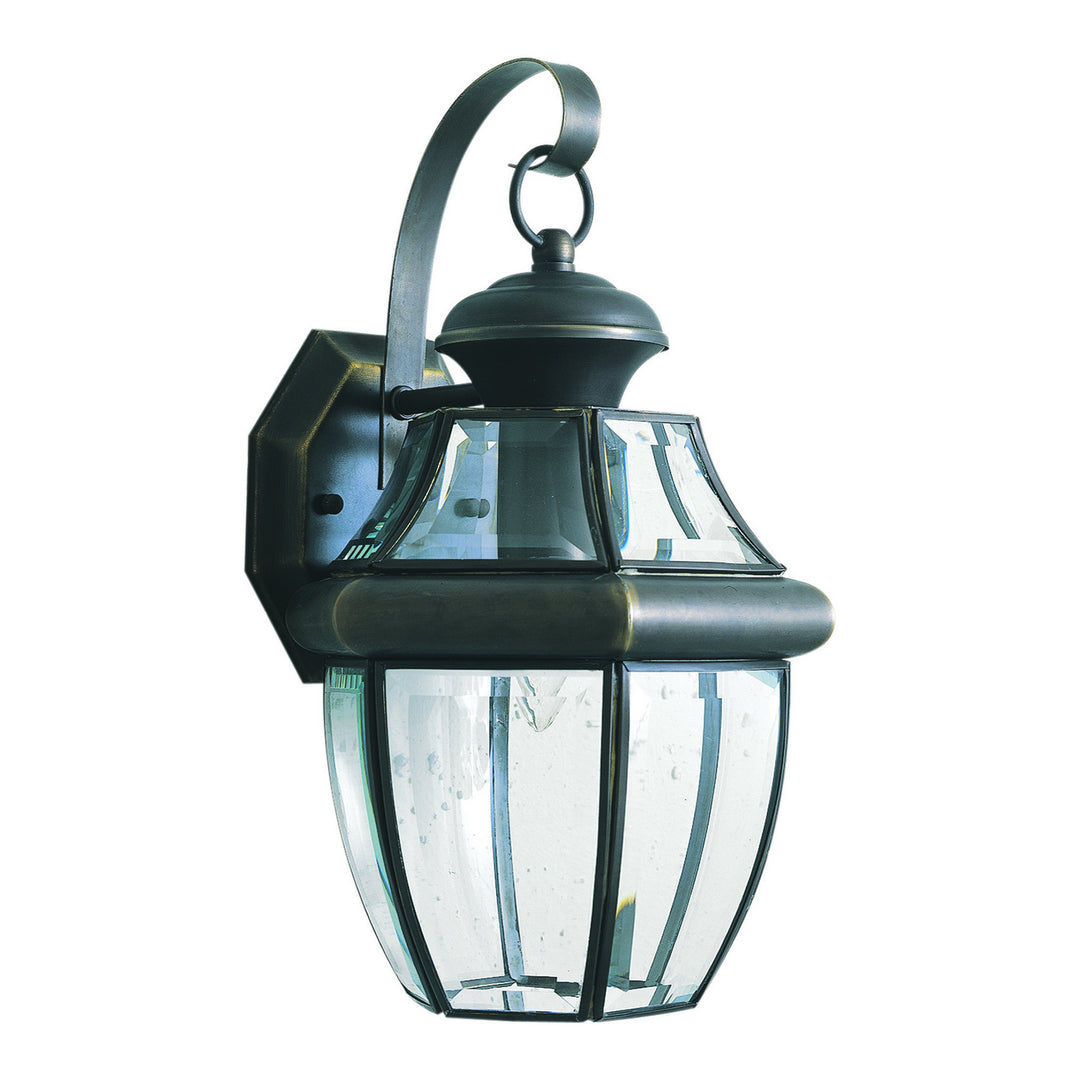 Forte Lighting 1201-01-14  One Light Outdoor Lantern Outdoor Bronze / Dark