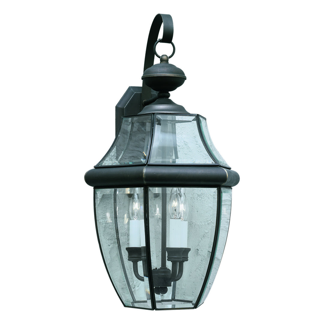 Forte Lighting 1601-03-14  Three Light Outdoor Lantern Outdoor Bronze / Dark