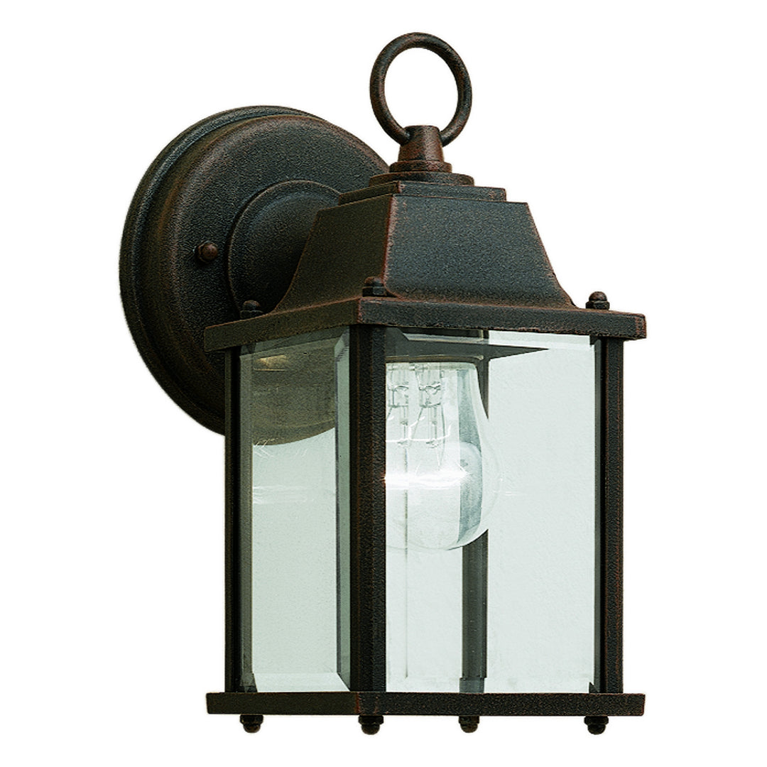 Forte Lighting 1705-01-28  One Light Outdoor Lantern Outdoor Bronze / Dark
