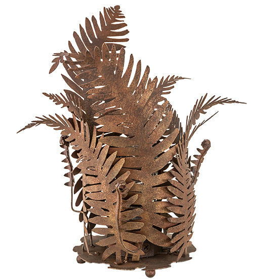 Meyda Tiffany Lighting 190825 Fern One Light Table Lamp Lamp Bronze / Dark