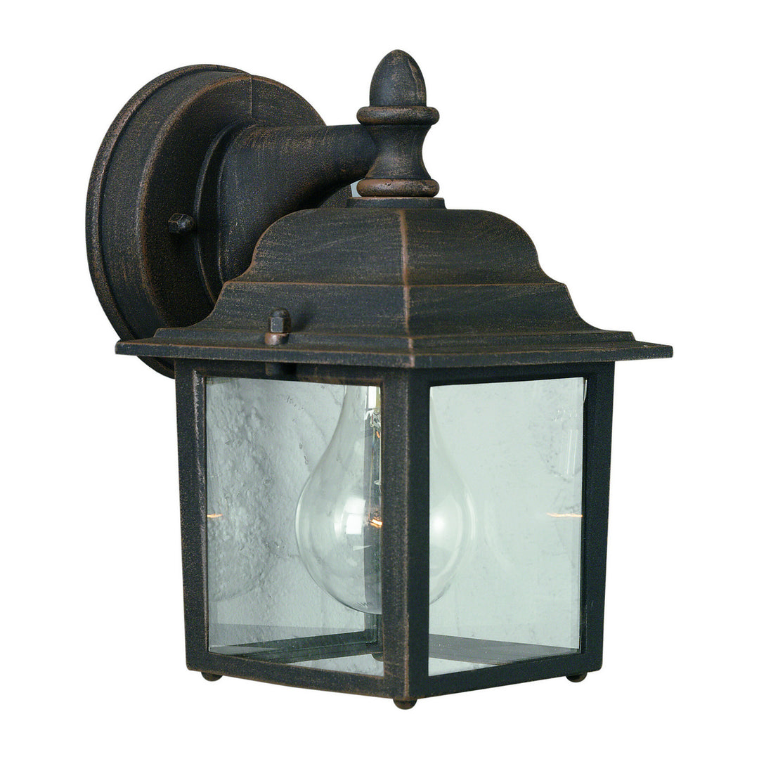 Forte Lighting 1745-01-28  One Light Outdoor Lantern Outdoor Bronze / Dark