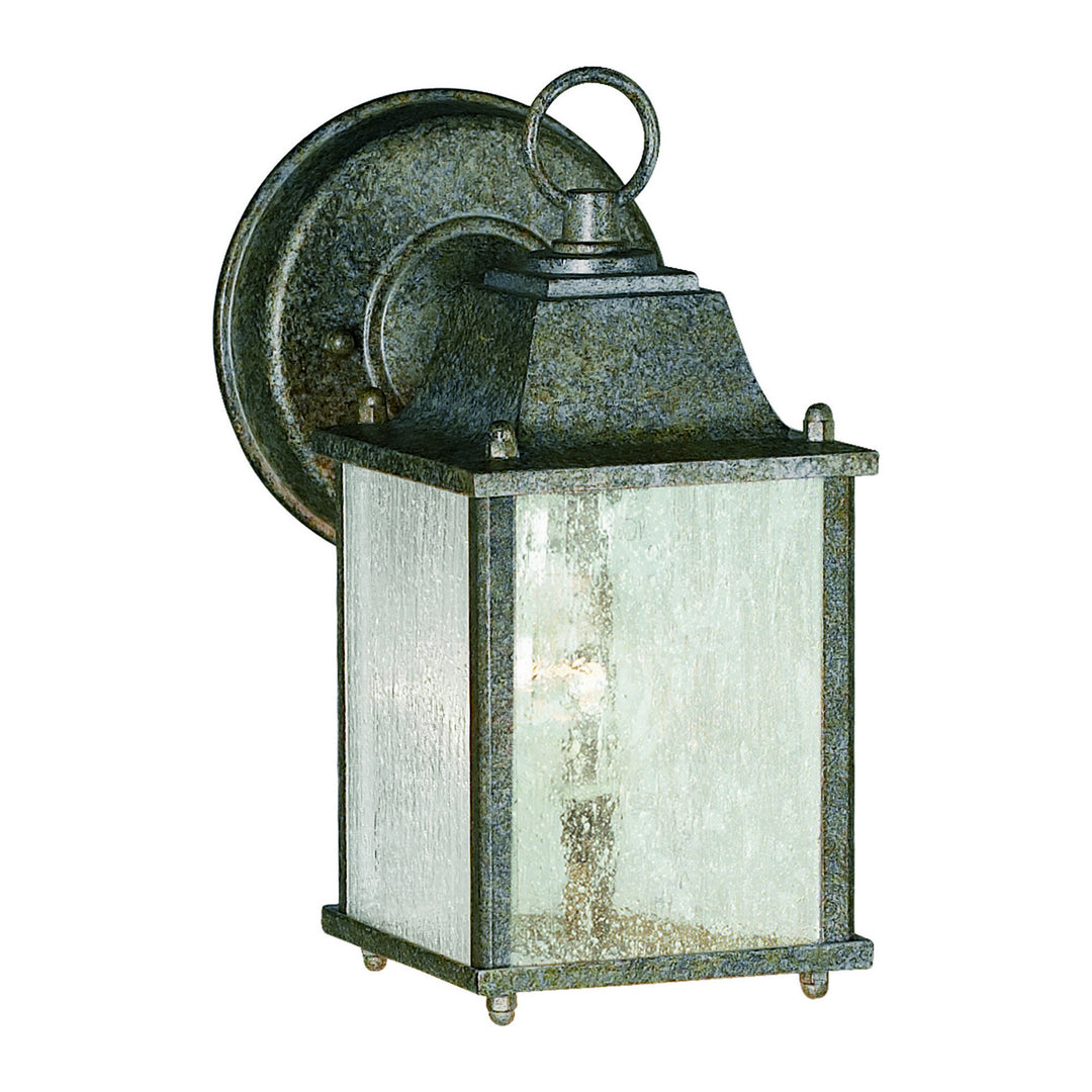 Forte Lighting 1755-01-59  One Light Outdoor Lantern Outdoor Pewter, Nickel, Silver