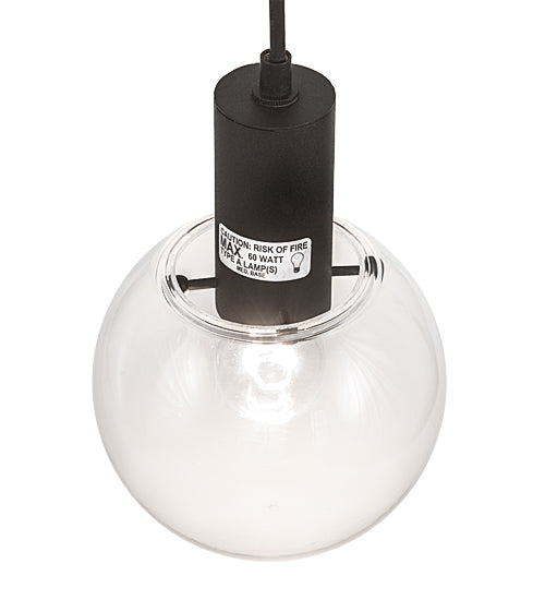 Meyda Tiffany Bola 190882 Pendant Light - Textured Black