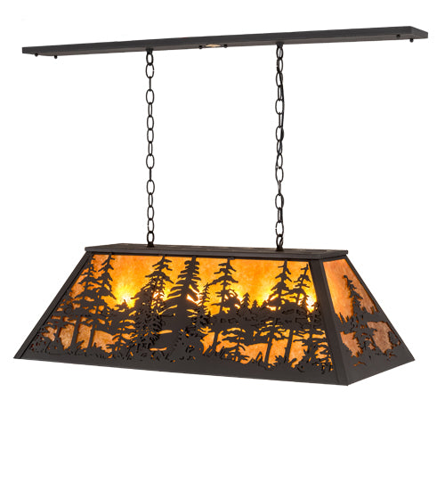 Meyda Tiffany Tall Pines 190922 Pendant Light - Wrought Iron