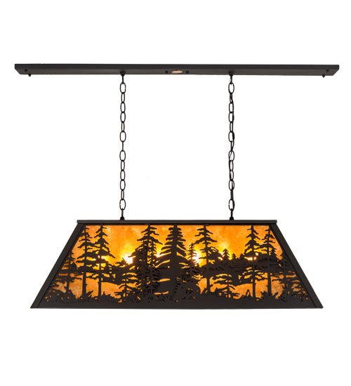 Meyda Tiffany Tall Pines 190922 Pendant Light - Wrought Iron