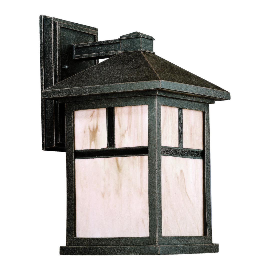 Forte Lighting 1873-01-28  One Light Outdoor Lantern Outdoor Bronze / Dark