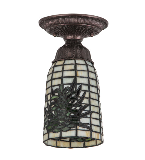 Meyda Tiffany Pine Barons 190970 Ceiling Light - Mahogany Bronze