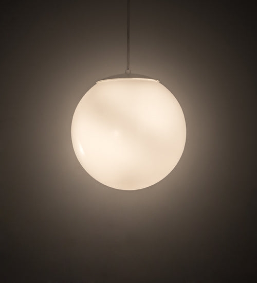 Meyda Tiffany Bola 191103 Pendant Light - White