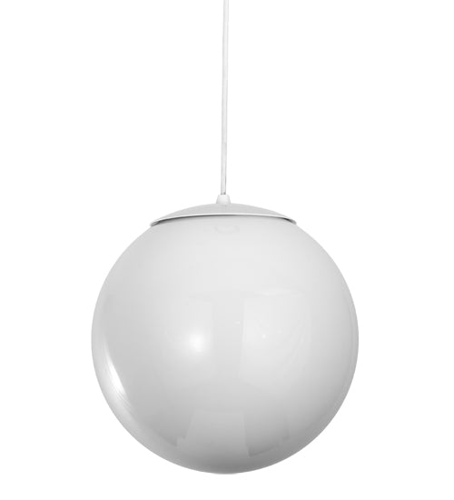 Meyda Tiffany Bola 191103 Pendant Light - White