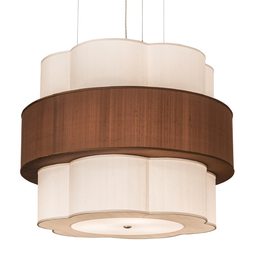 Meyda Tiffany Cilindro 191364 Chandelier Light - Nickel