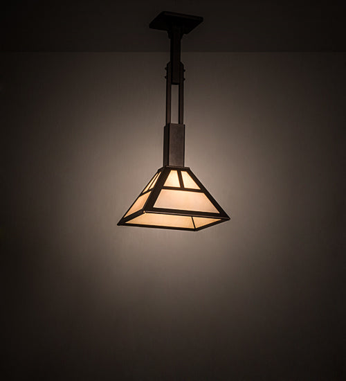 Meyda Tiffany T" Mission" 191704 Pendant Light - Mahogany Bronze