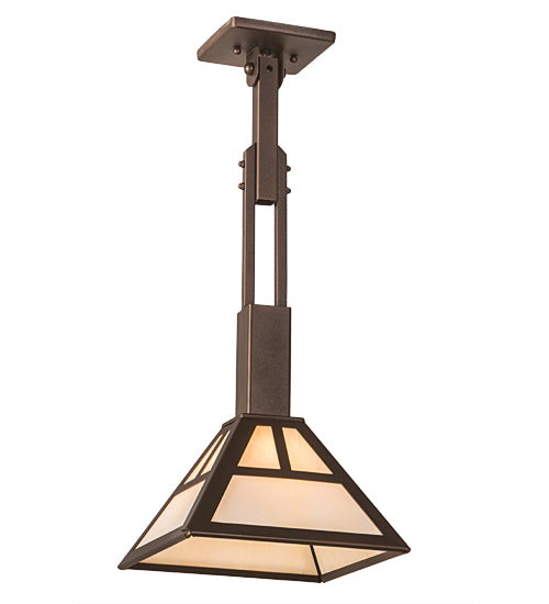 Meyda Tiffany T" Mission" 191704 Pendant Light - Mahogany Bronze