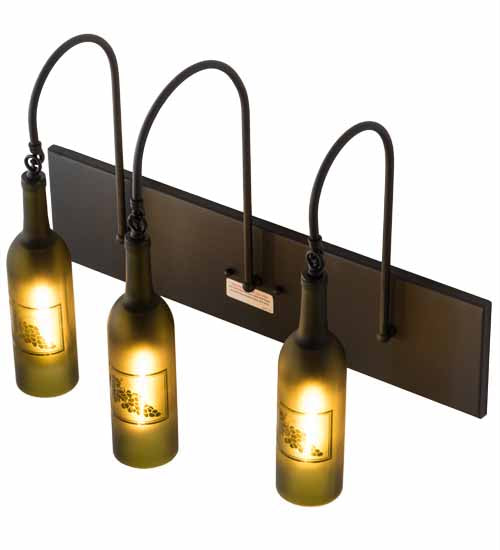 Meyda Tiffany Tuscan Vineyard 191814 Bath Vanity Light 24 in. wide - Brass Tint