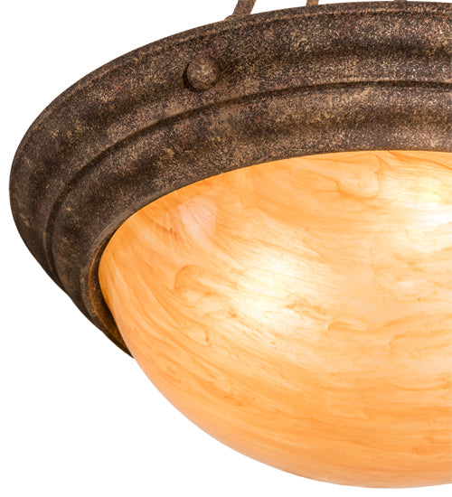 Meyda Tiffany Dionne 191955 Pendant Light - Rust