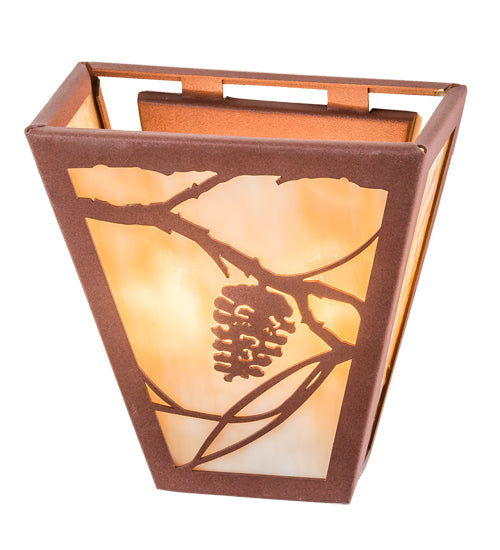 Meyda Tiffany Whispering Pines 191965 Wall Light - Oil Rubbed Bronze