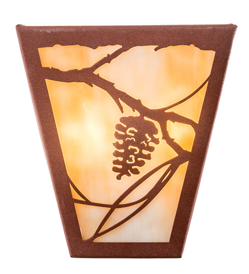 Meyda Tiffany Whispering Pines 191965 Wall Light - Oil Rubbed Bronze