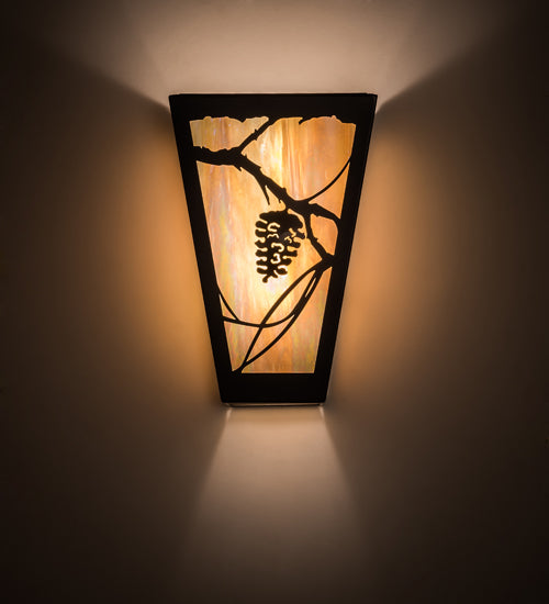 Meyda Tiffany Whispering Pines 192001 Wall Light - Timeless Bronze