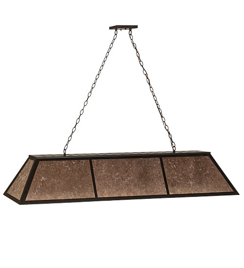 Meyda Tiffany Tri-Panel 192028 Pendant Light - Oil Rubbed Bronze