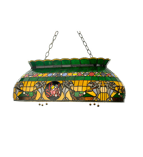 Meyda Tiffany Pool Shark 19203 Pendant Light - Ha Green Red