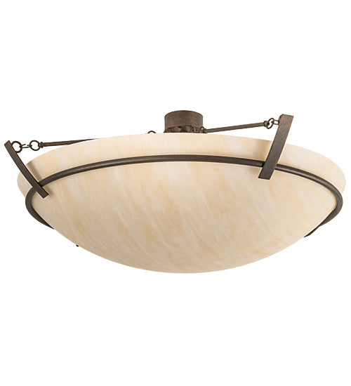 Meyda Tiffany Covina 192183 Ceiling Light - Mahogany Bronze