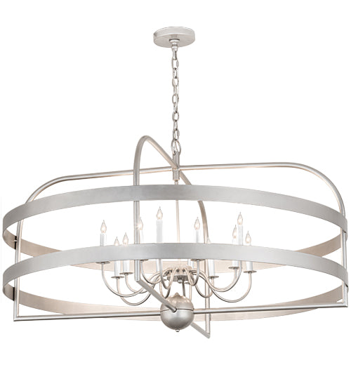 Meyda Tiffany Aldari 192243 Chandelier Light - Nickel