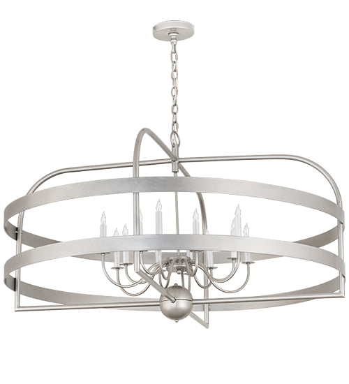Meyda Tiffany Aldari 192243 Chandelier Light - Nickel
