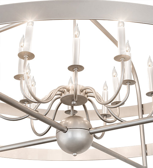 Meyda Tiffany Aldari 192243 Chandelier Light - Nickel