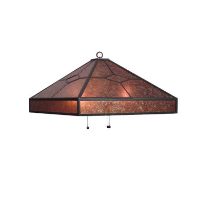 Meyda Tiffany Diamond Trim 14918 Pendant Light - Timeless Bronze