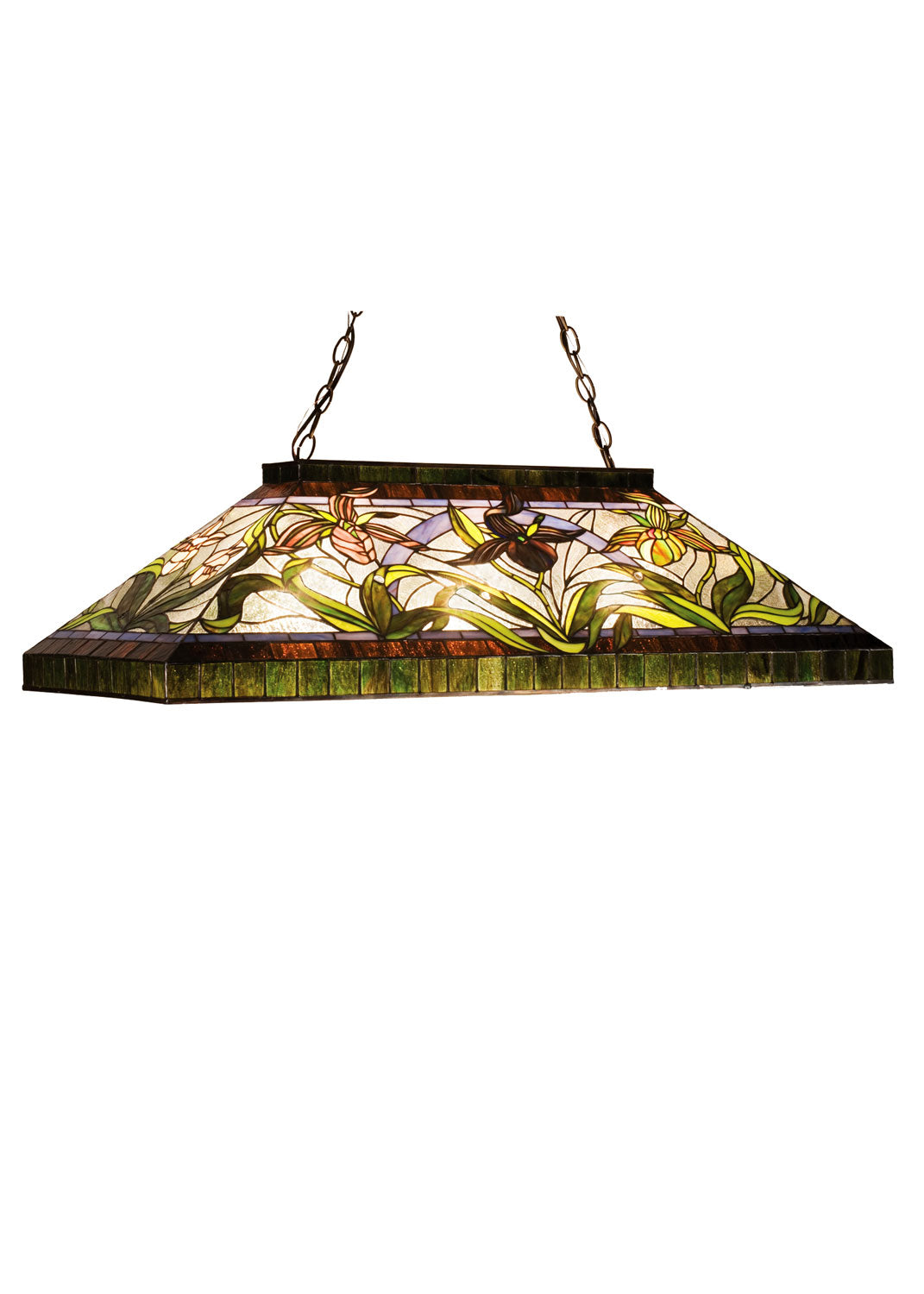 Meyda Tiffany Lady Slippers 17209 Pendant Light - Mahogany Bronze
