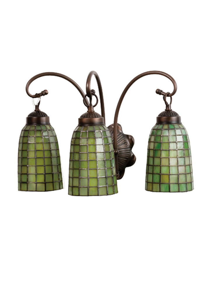 Meyda Tiffany Terra Verde 18640 Bath Vanity Light 18 in. wide - Antique