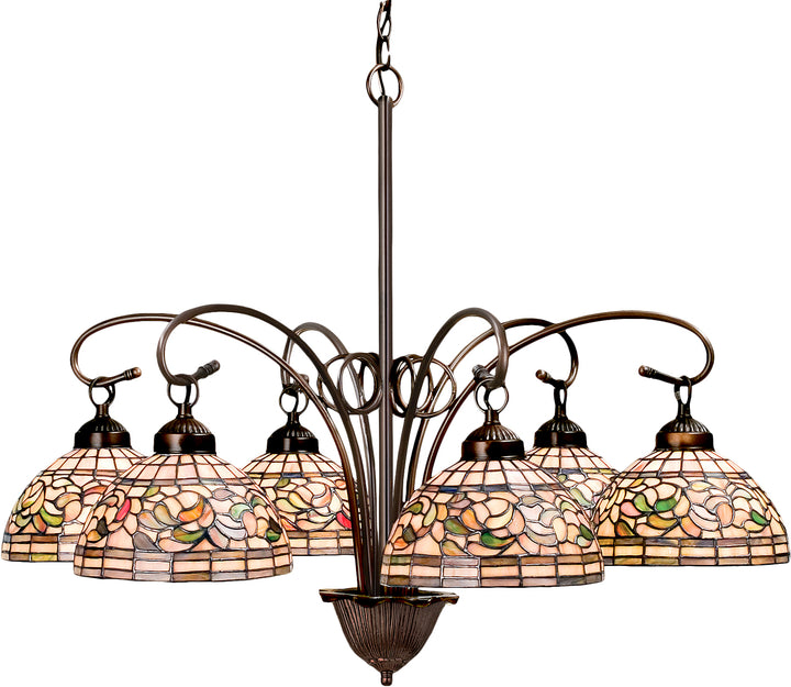 Meyda Tiffany Tiffany Turning Leaf 18715 Chandelier Light - Bapa