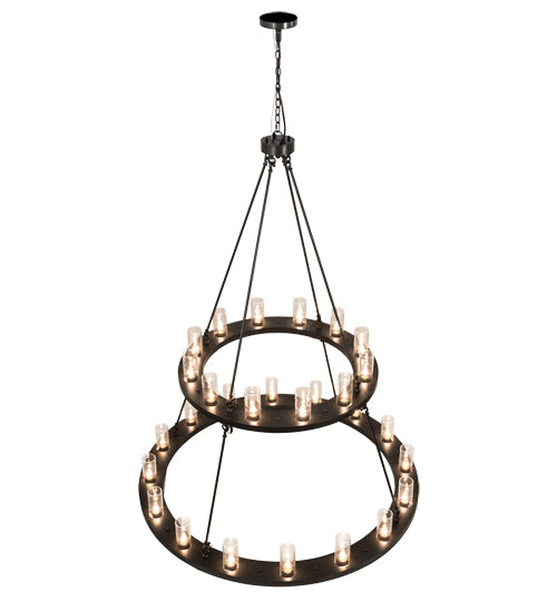 Meyda Tiffany Loxley 192461 Chandelier Light - Timeless Bronze