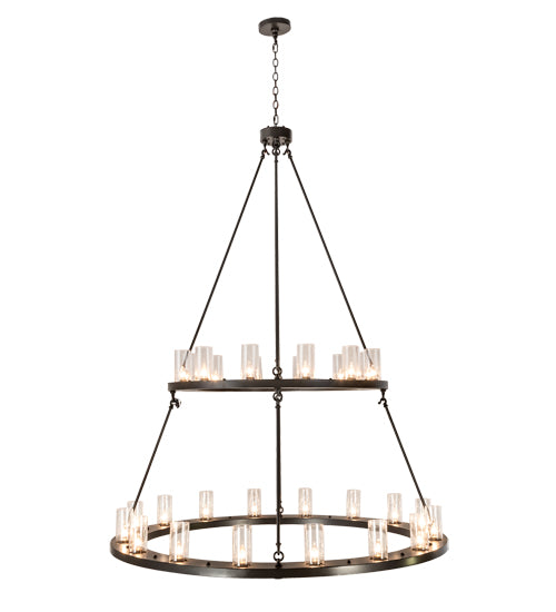 Meyda Tiffany Loxley 192461 Chandelier Light - Timeless Bronze